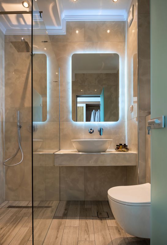 Backlit Mirrors and Fixtures